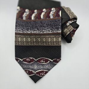 Today's Man Brown Patterned Men's Silk Tie